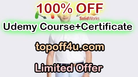 Free Coupon Code Solidworks Course for Beginners 100% OFF