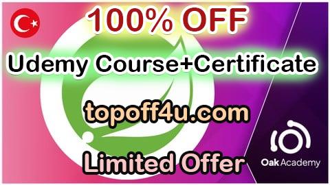 Free Coupon Code Spring Framework: Spring Boot ve Spring Hibernate Öğrenin 100% OFF