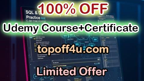 Free Coupon Code SQL & Database Design Practice Test 100% OFF