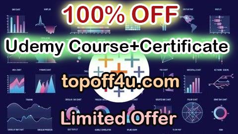 Free Coupon Code Tableau Certification Mastery : 2024 Exam Preparation 100% OFF