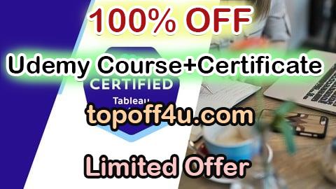 Free Coupon Code Tableau Certified Data Analyst Practice Exams 100% OFF