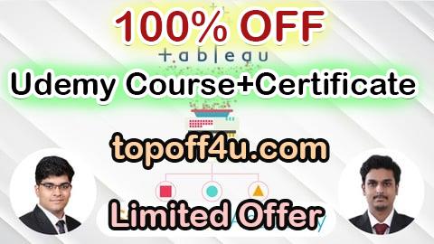 Free Coupon Code Tableau Prep Masterclass: Data Preparation, Analysis & ETL 100% OFF