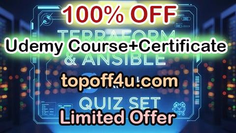 Free Coupon Code Terraform & Ansible Quiz Set 100% OFF