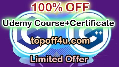 Free Coupon Code The Complete C & C++ Programming Course - Mastering  C & C++ 100% OFF