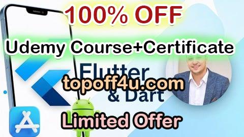 Free Coupon Code The Complete Flutter & Dart : Basics to Advanced [Arabic] 100% OFF