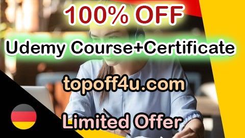 Free Coupon Code The Complete German Course | Start speaking German today! 100% OFF