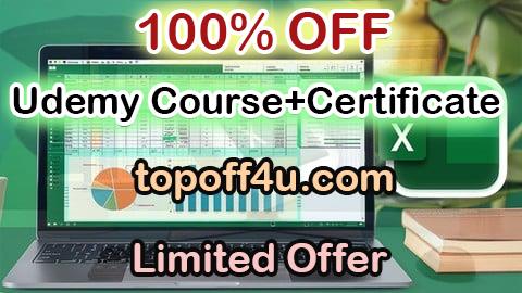 Free Coupon Code The Complete Microsoft Excel Data Analysis and Pivot Tables 100% OFF