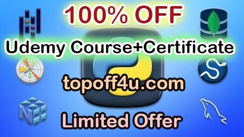 Free Coupon Code The Complete Python Bootcamp from Zero to Expert 100% OFF