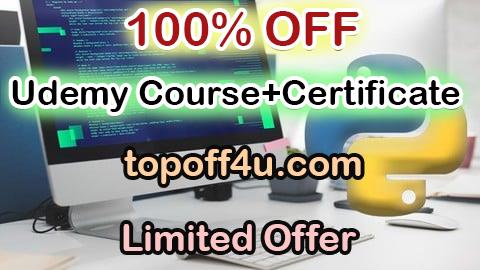 Free Coupon Code The Complete Python Developer: From Zero to Mastery 100% OFF