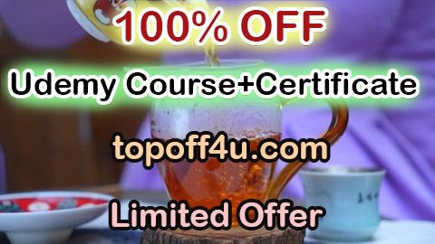 Free Coupon Code The Minicourse of Black Tea 红茶的微课篇 100% OFF