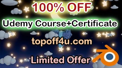 Free Coupon Code The Moon’s Resting Place: A Low Poly Blender Scene 100% OFF