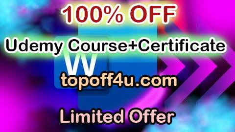 Free Coupon Code The Ultimate Microsoft Word: Essential Comprehensive Guide 100% OFF