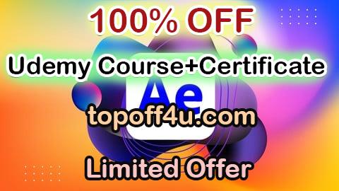 Free Coupon Code The Ultimate Motion Design Blueprint in After Effects Course 100% OFF