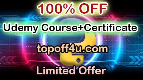 Free Coupon Code The Ultimate Python Developer Course: Learn Step by Step 100% OFF