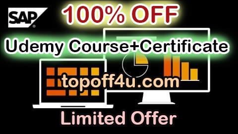 Free Coupon Code The Ultimate SAP S/4HANA Course 2025: From Zero to Expert 100% OFF