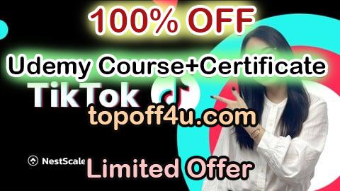 Free Coupon Code TikTok Ads for Beginners: Exclusively Built for Shopify 2023 100% OFF
