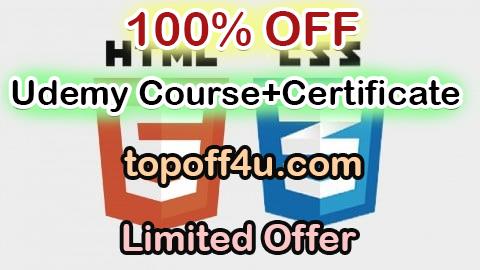 Free Coupon Code Todo HTML5 y CSS3, de novato a experto 100% OFF