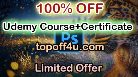 Free Coupon Code Ultimate Adobe Photoshop CC Mastery Class: Basic to Pro + AI 100% OFF