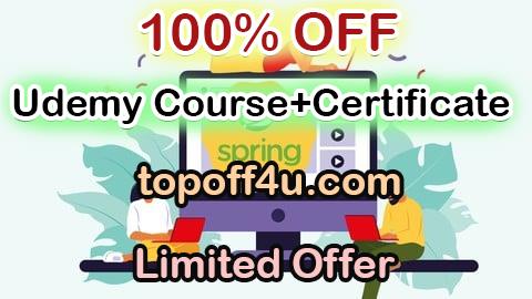 Free Coupon Code Ultimate Guide to Spring 6, Spring Boot 3 & Hibernate [NEW] 100% OFF