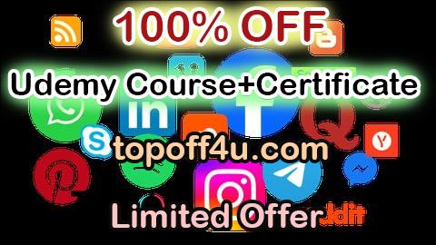 Free Coupon Code Ultimate Social Media Marketing 2025 + Master 9 Ad Platforms 100% OFF