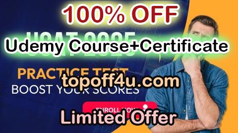 Free Coupon Code Universal Cognitive Aptitude Test (UCAT) 2025 Prep 100% OFF