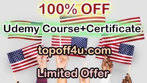 Free Coupon Code US Citizenship Test Mastery: 6 Practice Tests with Answers 100% OFF