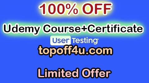 Free Coupon Code User Testing Side Hustle 100% OFF