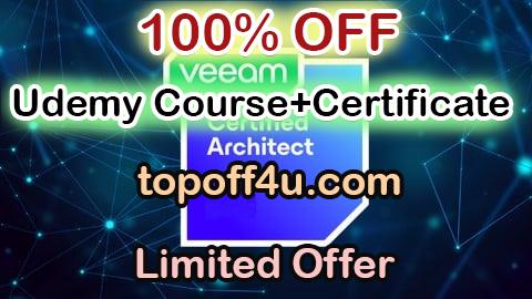 Free Coupon Code Veeam Certified Architect (VMCA) 12.1 Exam 2025 100% OFF