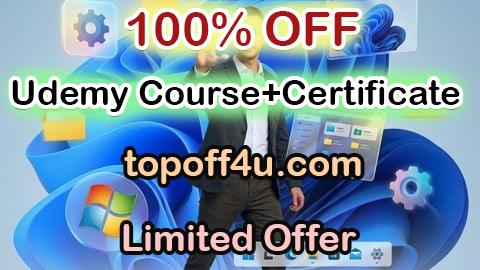 Free Coupon Code Windows 11 Complete Mastery: From Foundations to Power User 100% OFF