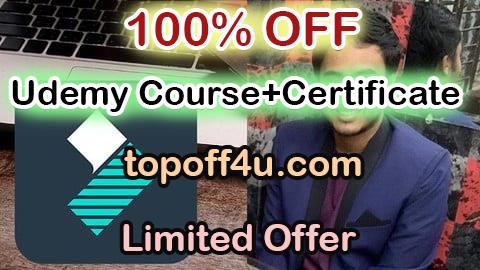 Free Coupon Code Wondershare Filmora 9-The Complete Video Editing Course 2021 100% OFF