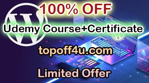 Free Coupon Code WordPress Web Development and Web Design for Beginners 100% OFF