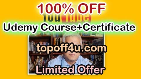 Free Coupon Code Youtuber University 2026: Solo Organic Youtube Channel Build 100% OFF
