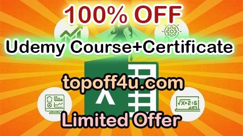 Free Coupon Code Zero to Hero in Microsoft Excel: Complete Excel guide 2025 100% OFF