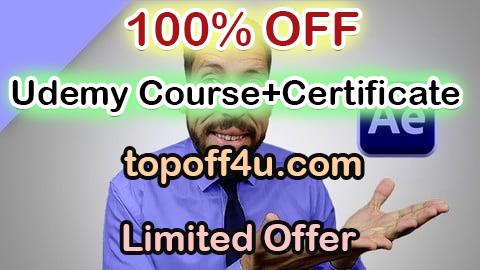 Free Coupon Code دورة الأفتر إفكت الأساسية Adobe After Effects Course Part 4 100% OFF